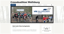 Desktop Screenshot of crossduathlon-wolfsburg.de